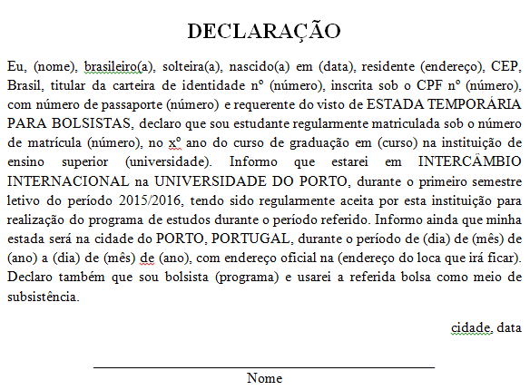 declaracao